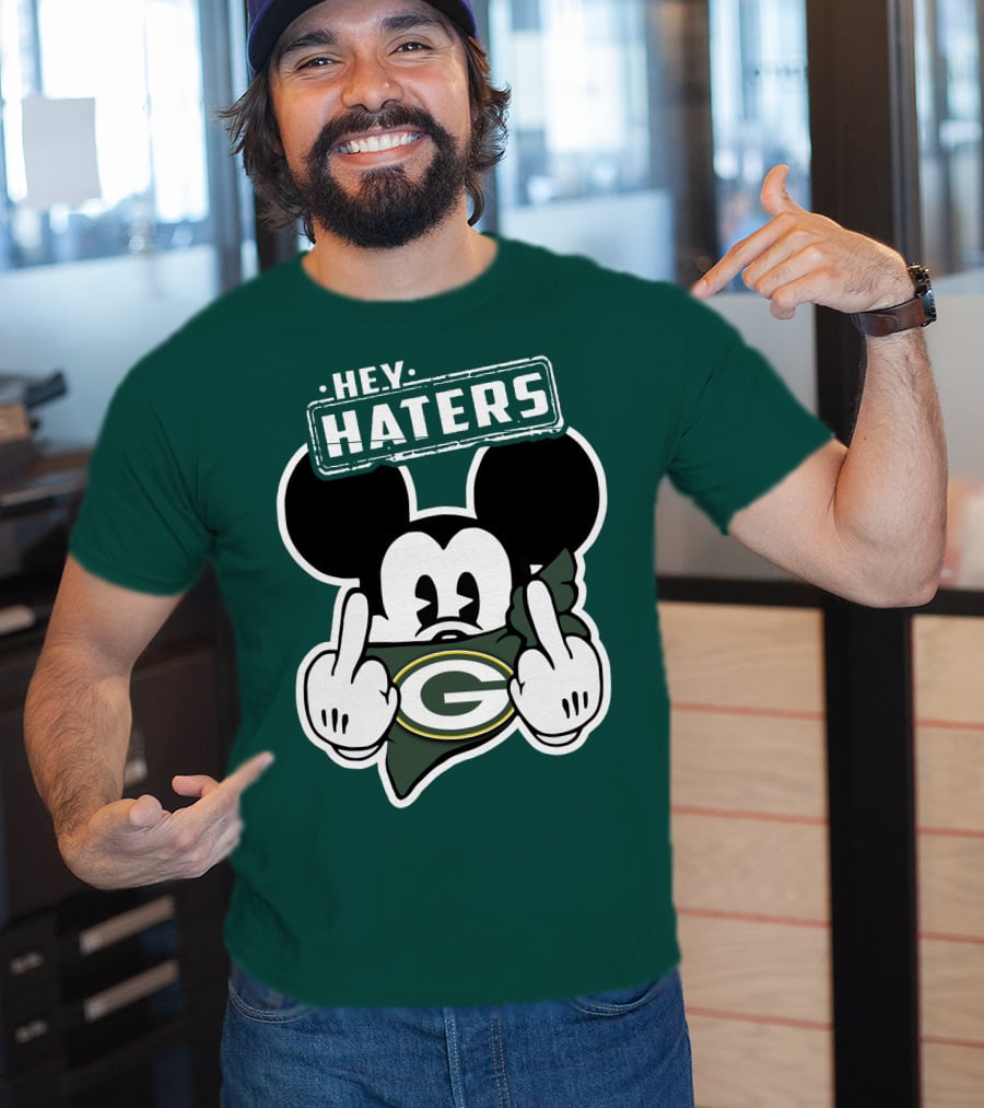 Hey Haters Mick Green Bay Packers T-Shirt