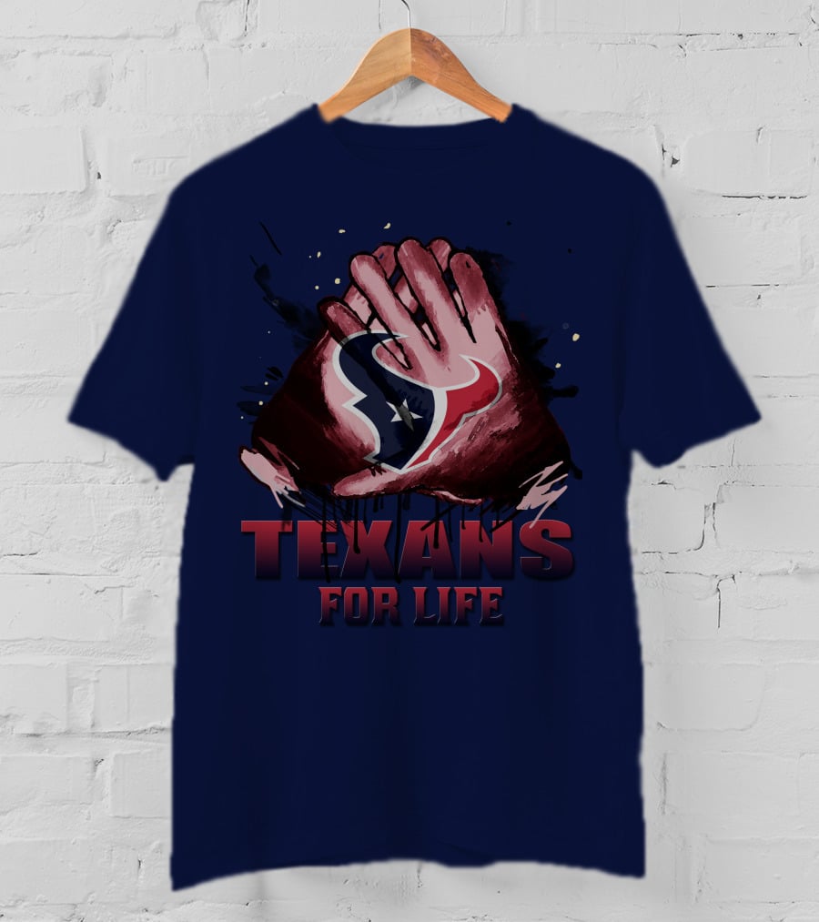 Texans For Life Houston 47 T-Shirt
