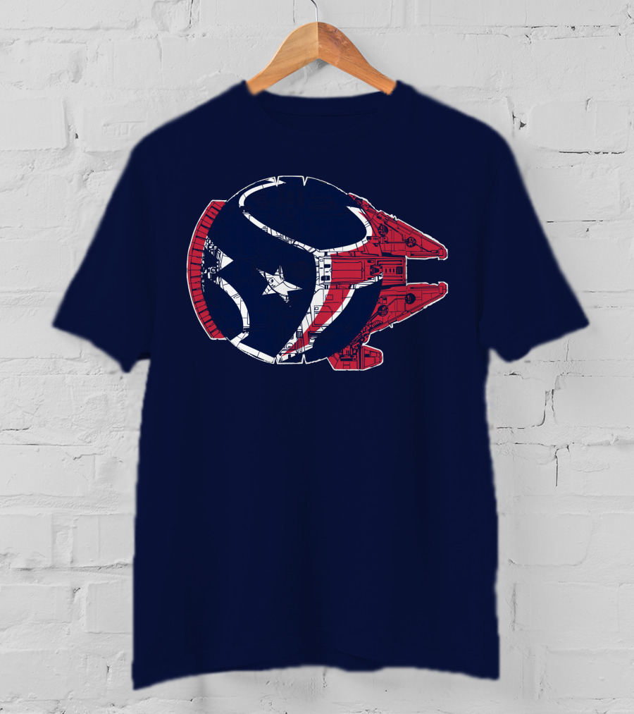 Houston Texans 76 Starship Tribute T-Shirt