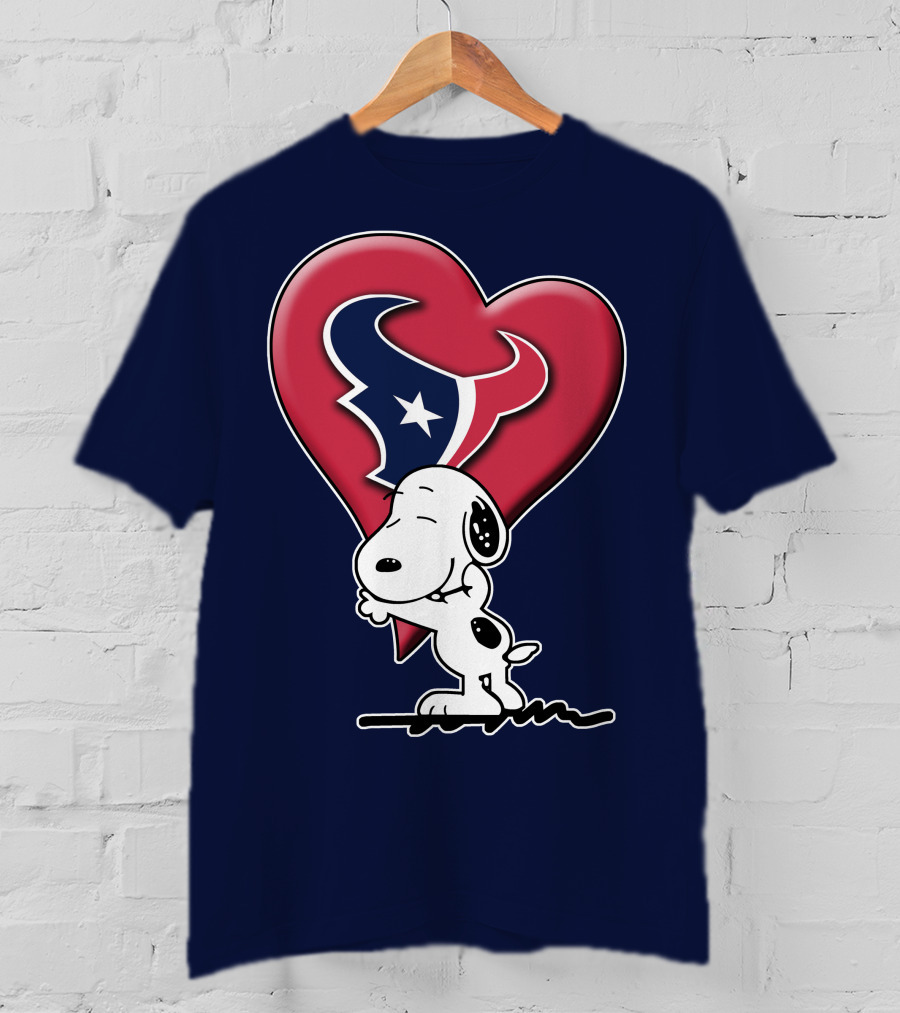 Snp Houston Texans Heart Embrace T-Shirt