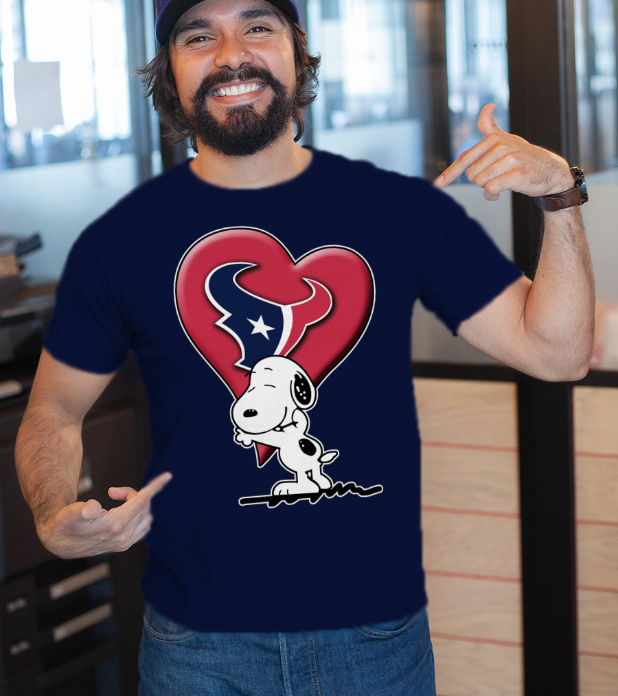 Snp Houston Texans Heart Embrace T-Shirt