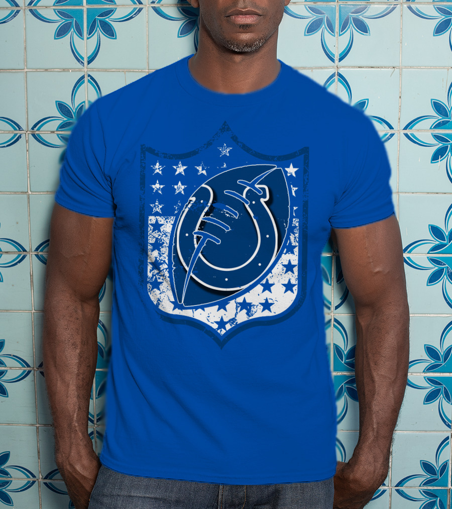 Indianapolis Colts Football Stars Shield T-Shirt