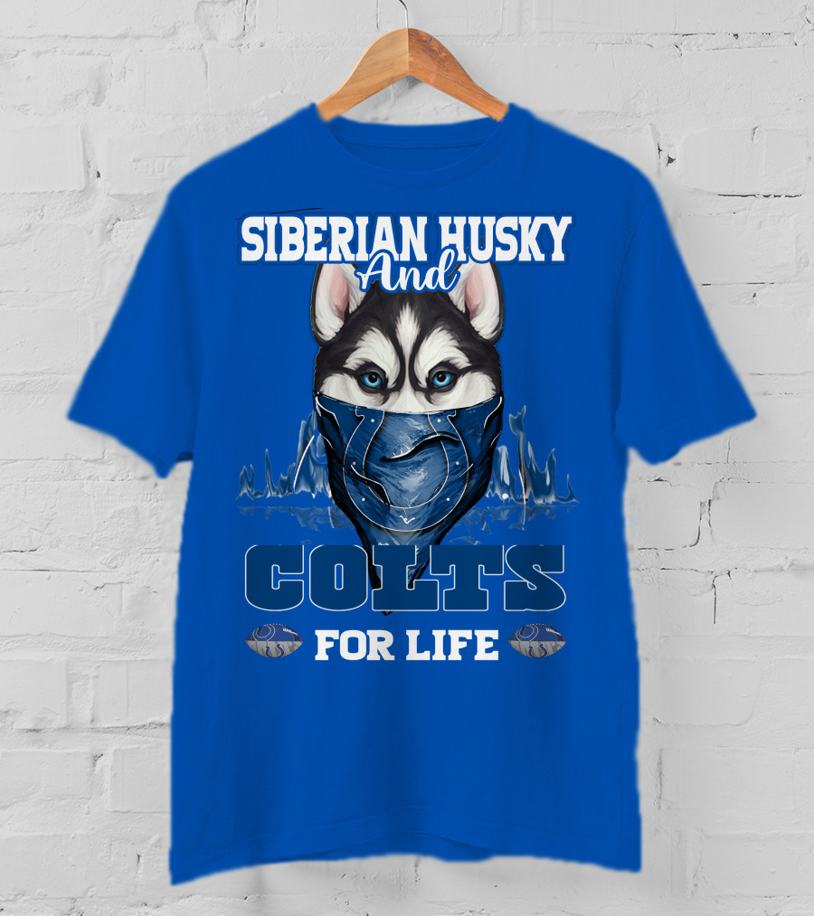 Siberian Husky And Colts For Life T-Shirt
