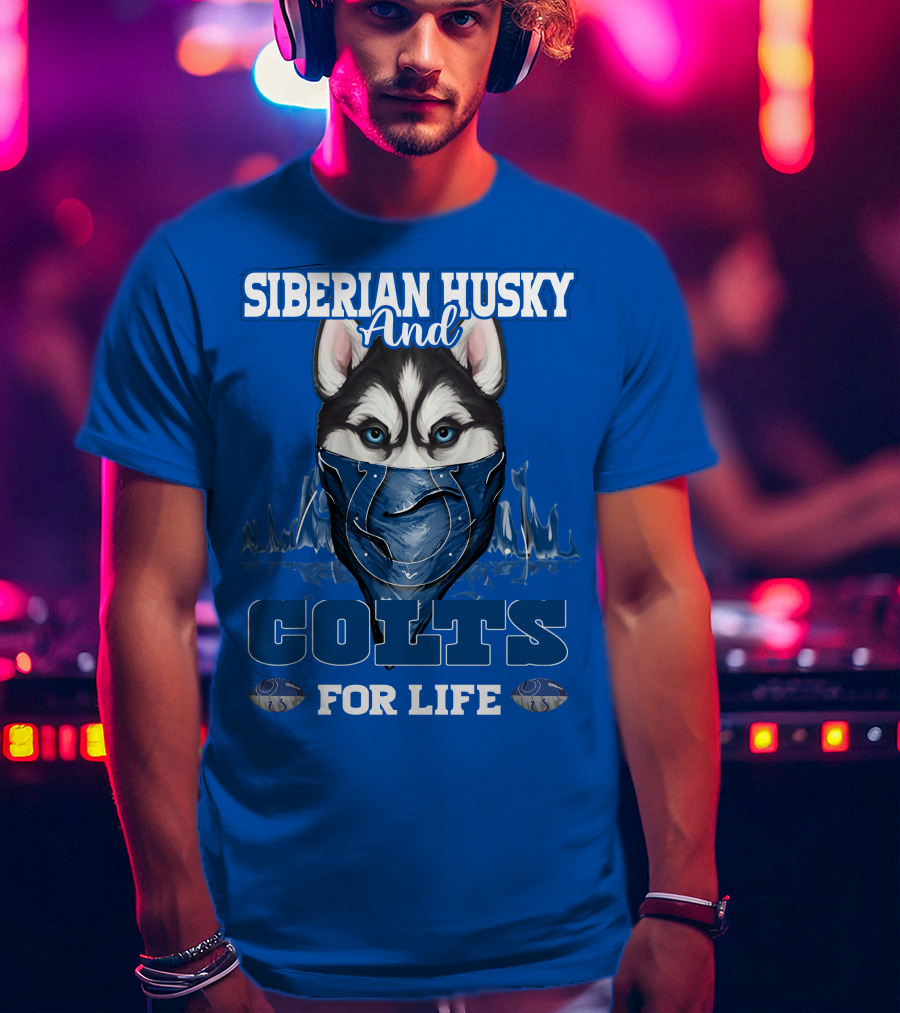 Siberian Husky And Colts For Life T-Shirt