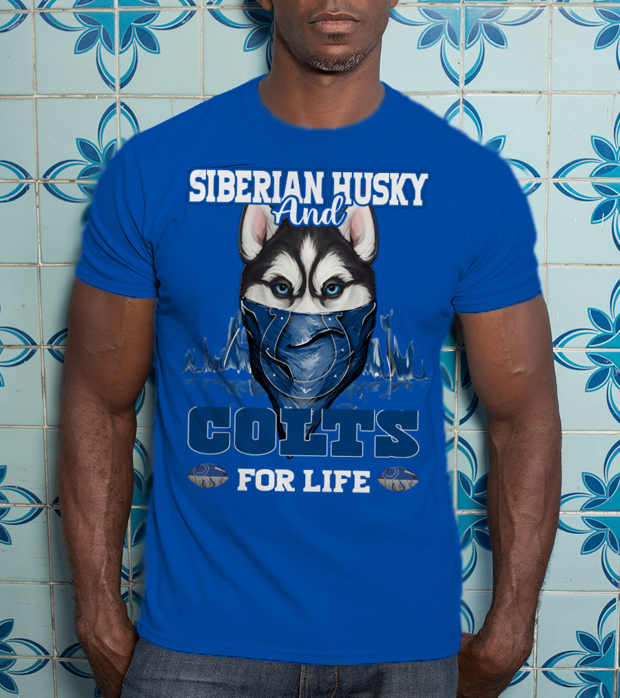 Siberian Husky And Colts For Life T-Shirt