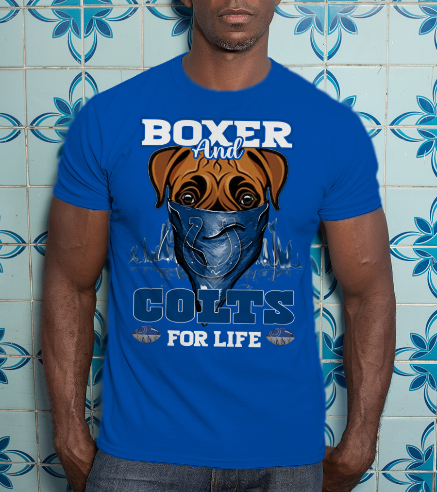 Boxer And Colts For Life T-Shirt