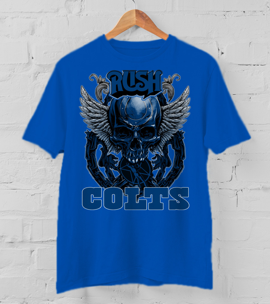 Rush Colts Skull Wings T-Shirt