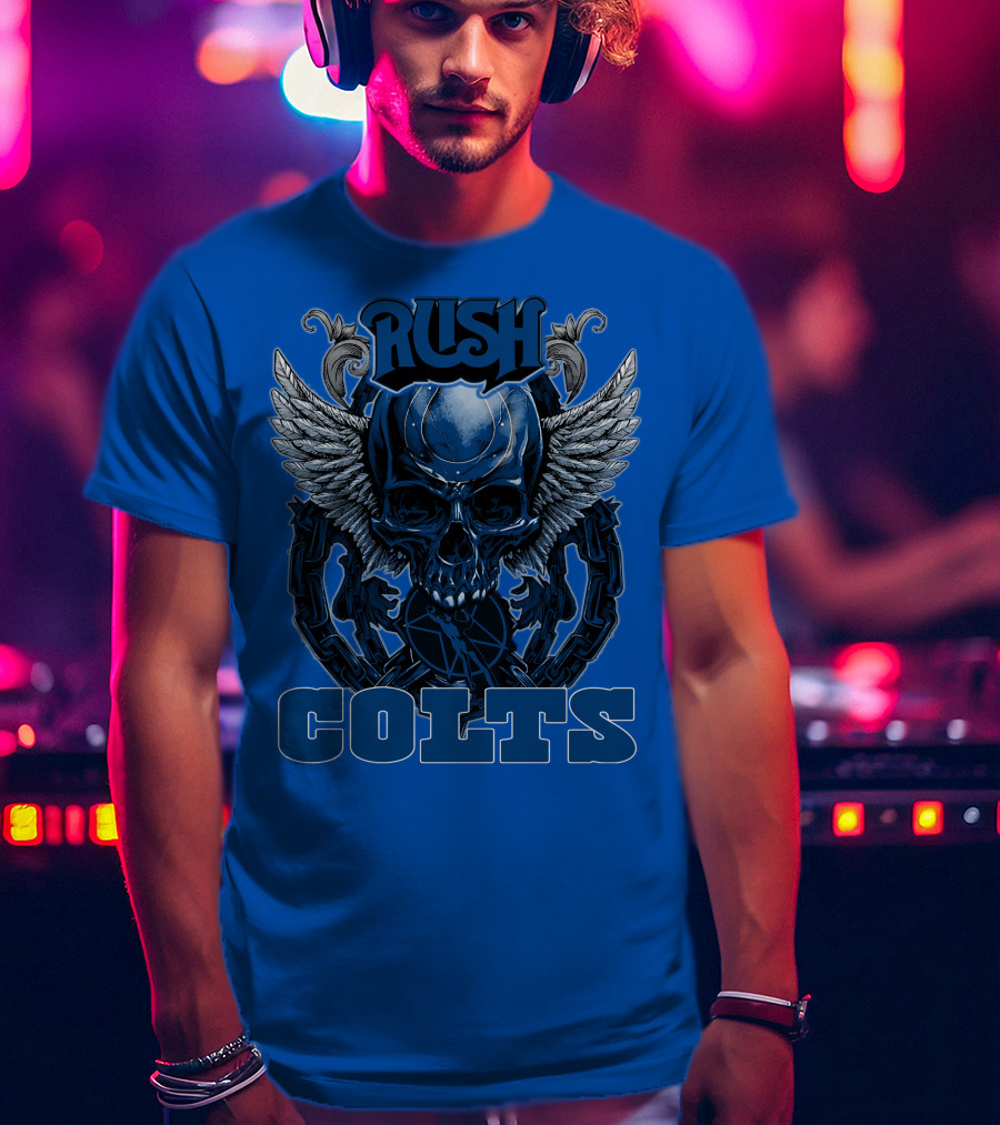 Rush Colts Skull Wings T-Shirt