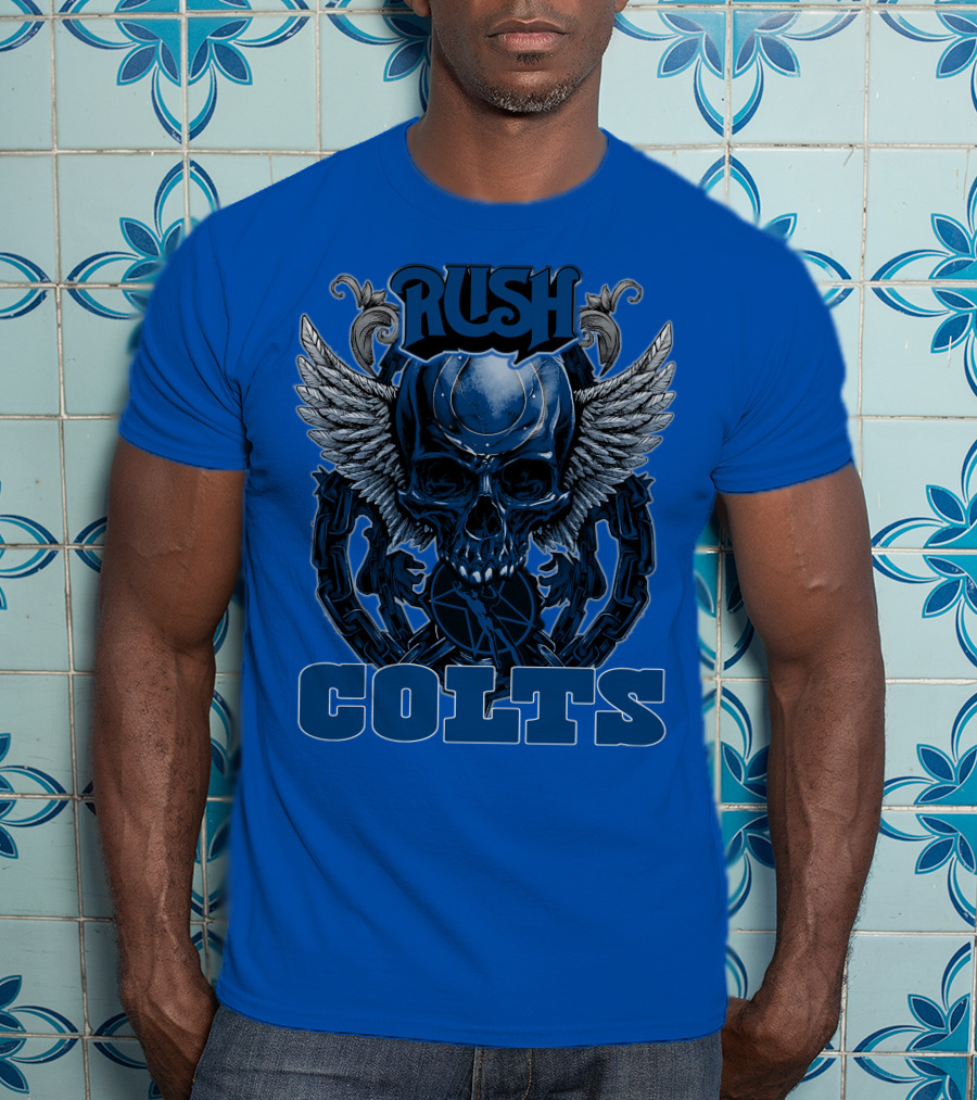Rush Colts Skull Wings T-Shirt