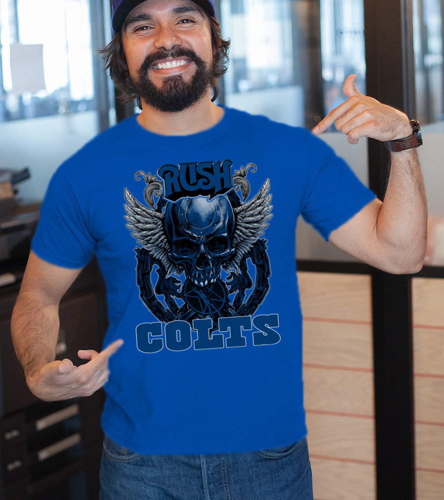 Rush Colts Skull Wings T-Shirt