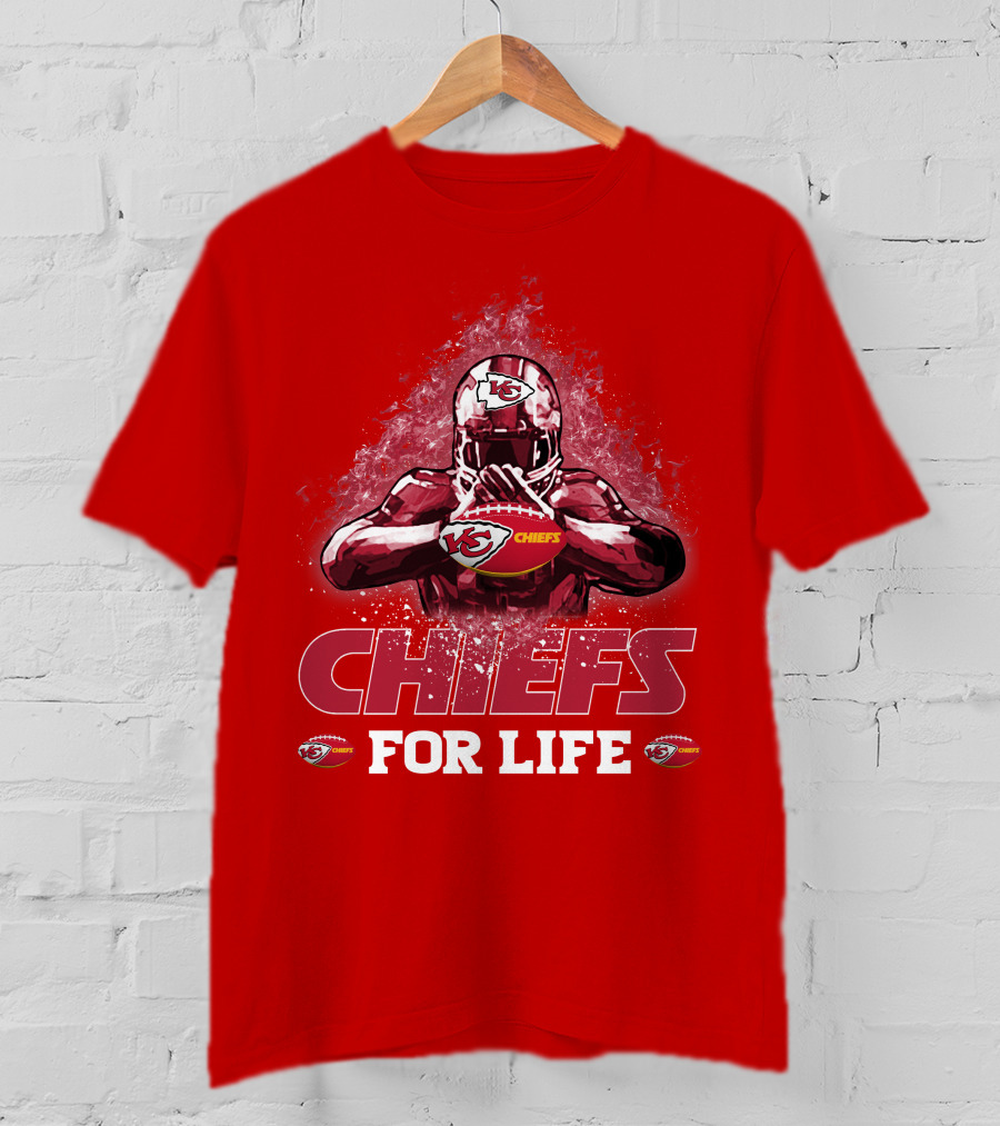 Chiefs For Life Kansas City Chiefs T-Shirt