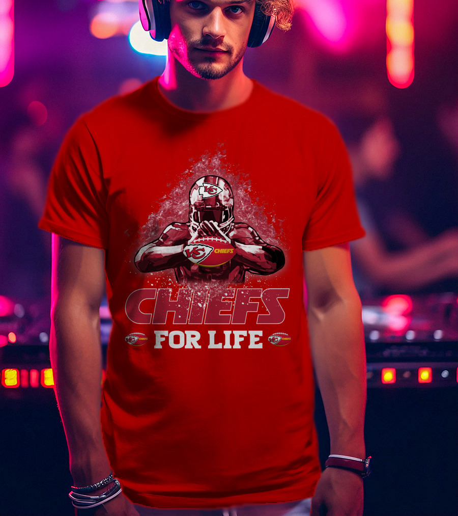 Chiefs For Life Kansas City Chiefs T-Shirt