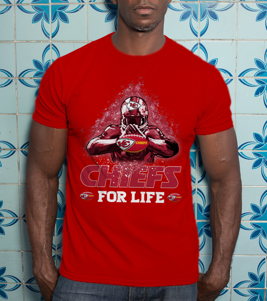 Chiefs For Life Kansas City Chiefs T-Shirt