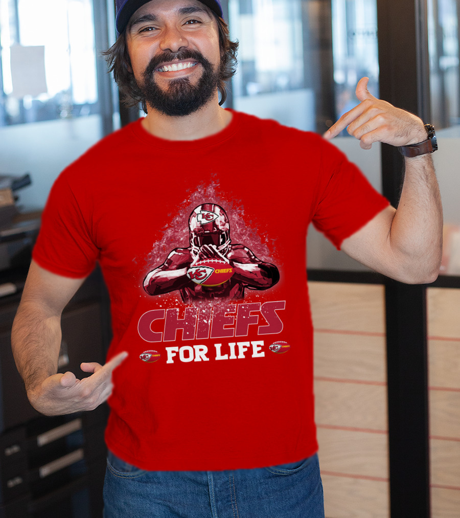 Chiefs For Life Kansas City Chiefs T-Shirt