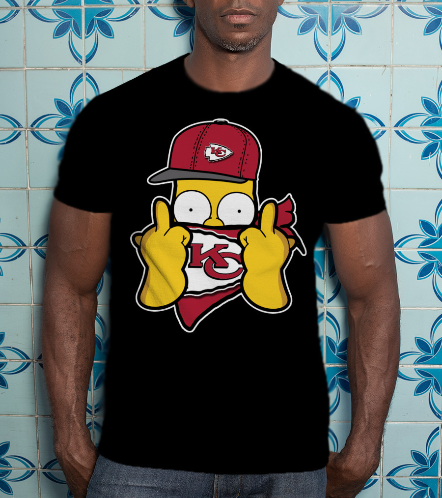 Kansas City Chiefs Homer Simpson T-Shirt