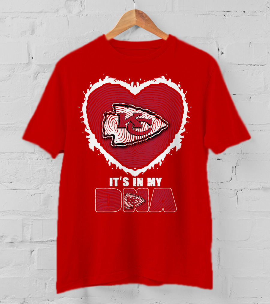 It's In My Dna Kansas City Chiefs T-Shirt