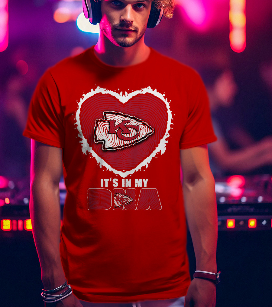 It's In My Dna Kansas City Chiefs T-Shirt