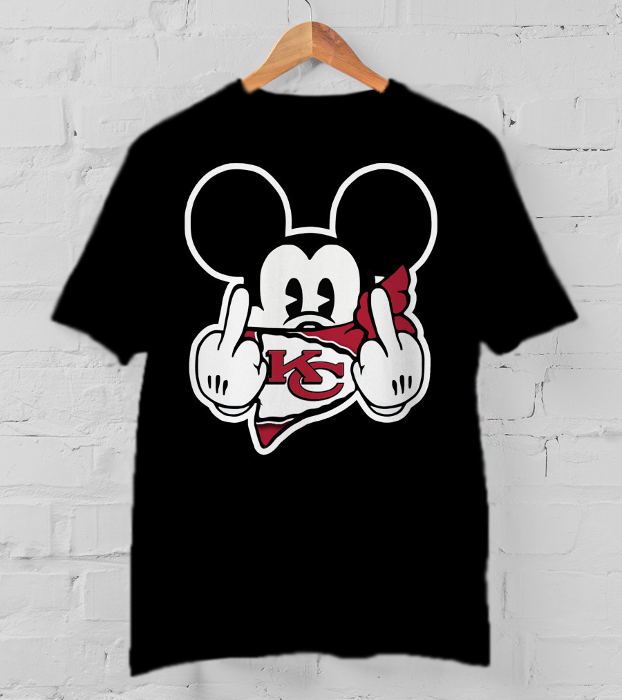 Kansas City Chiefs Kc Logo Gesture T-Shirt
