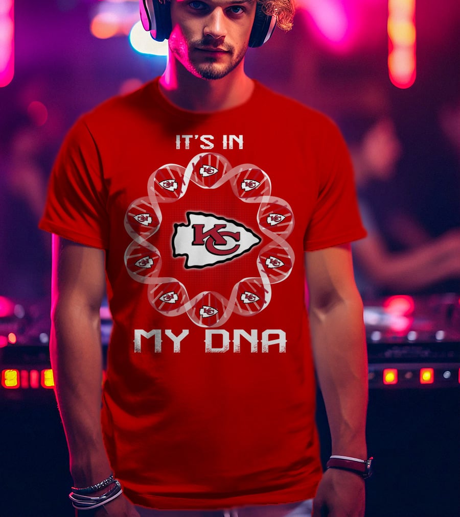 Kansas City Chiefs It's In My Dna T-Shirt