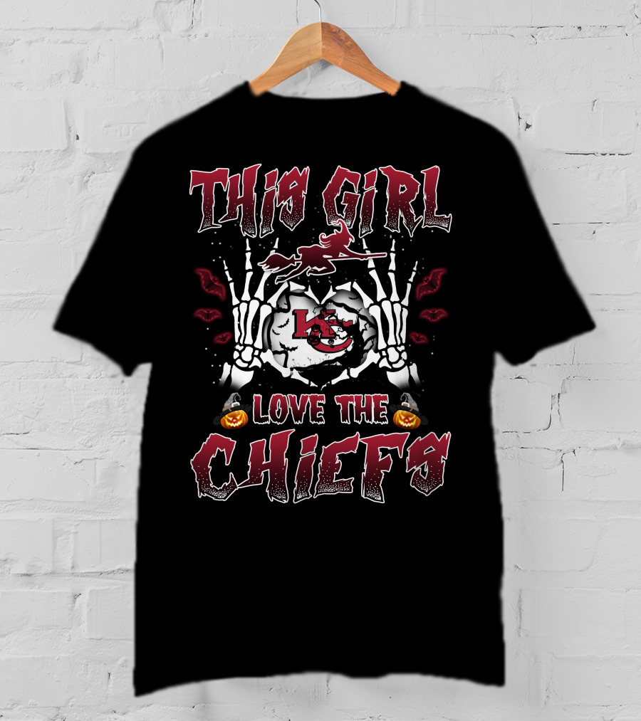 This Girl Love The Chiefs Kansas City Chiefs T-Shirt