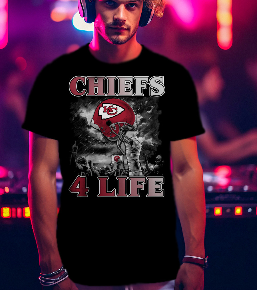 Chiefs 4 Life Kansas City Chiefs 70 T-Shirt