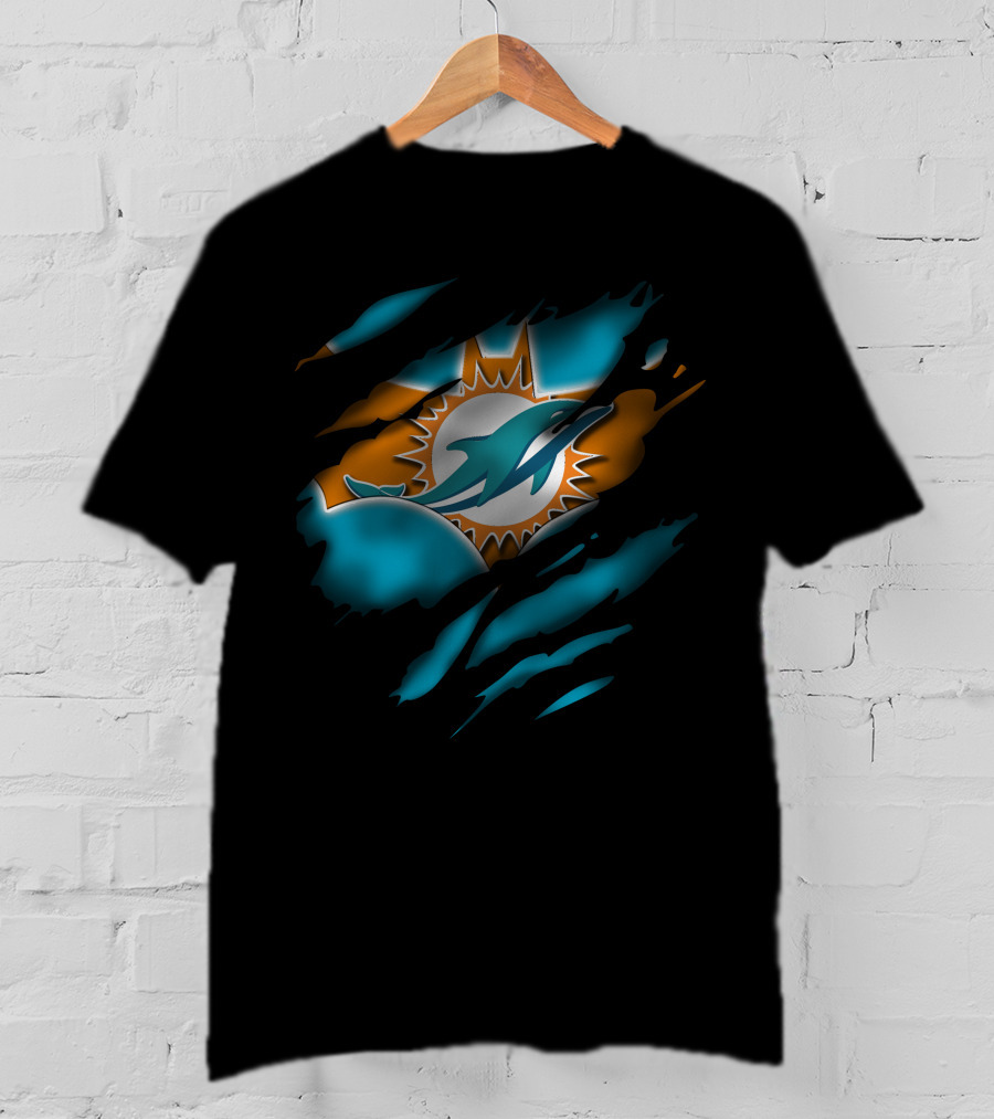 Miami Dolphins 42 Nfl Team T-Shirt