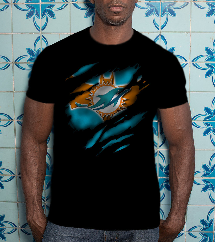 Miami Dolphins 42 Nfl Team T-Shirt