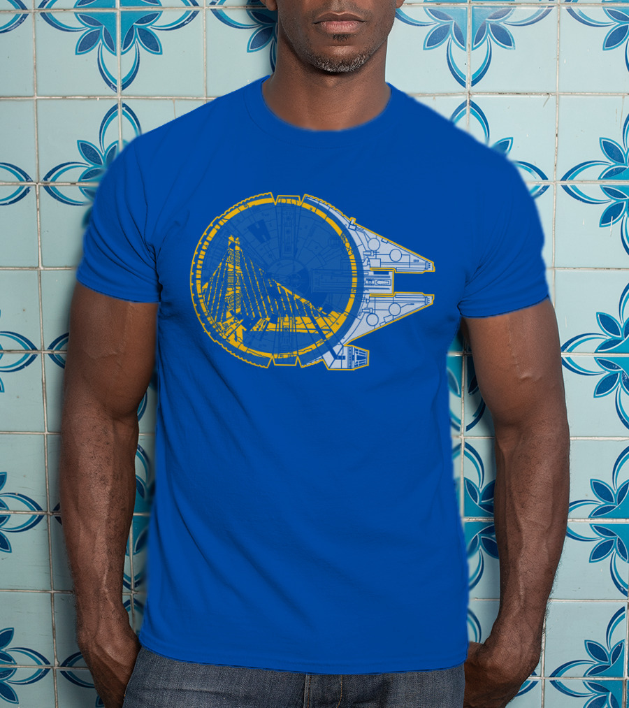 Golden State Warriors Millennium Falcon T-Shirt