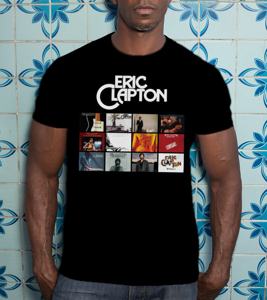 Eric Clapton Album Collection Essentials T-Shirt