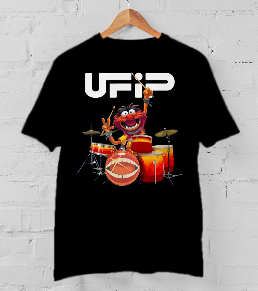 The Muppet Show Animal Playing Drums UFIP T-Shirt