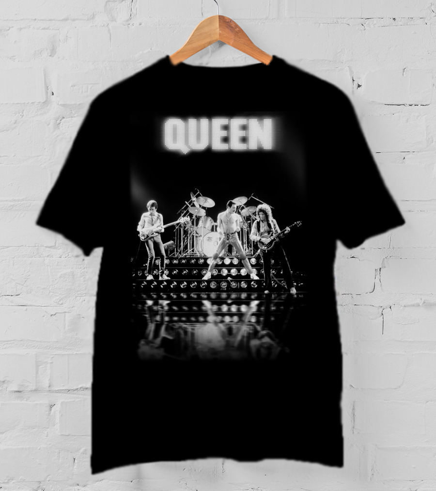 Queen Iconic Concert Stage Performance T-Shirt