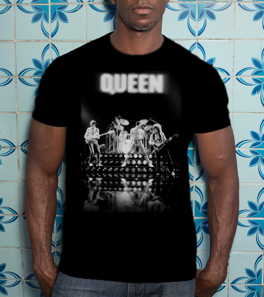 Queen Iconic Concert Stage Performance T-Shirt