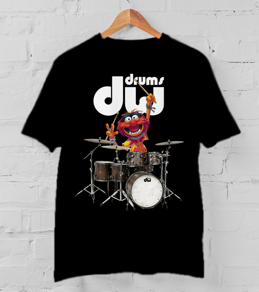 The Muppets Animal DW Drums T-Shirt