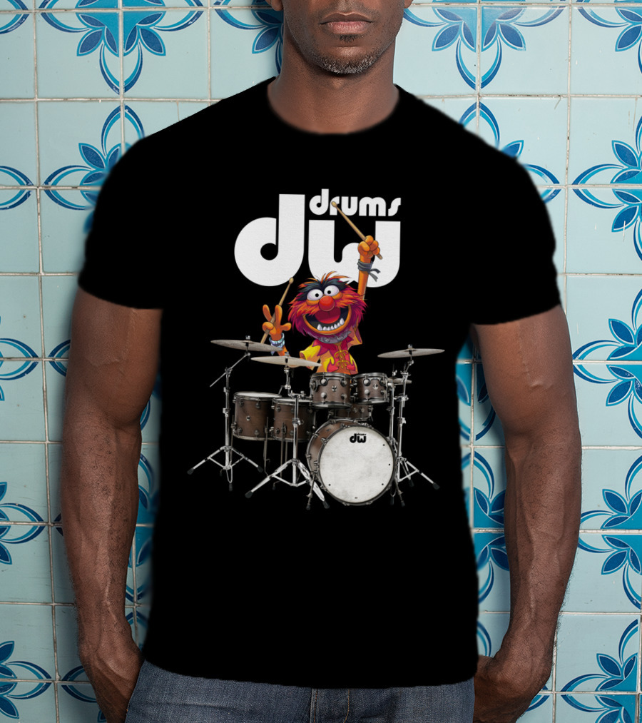 The Muppets Animal DW Drums T-Shirt