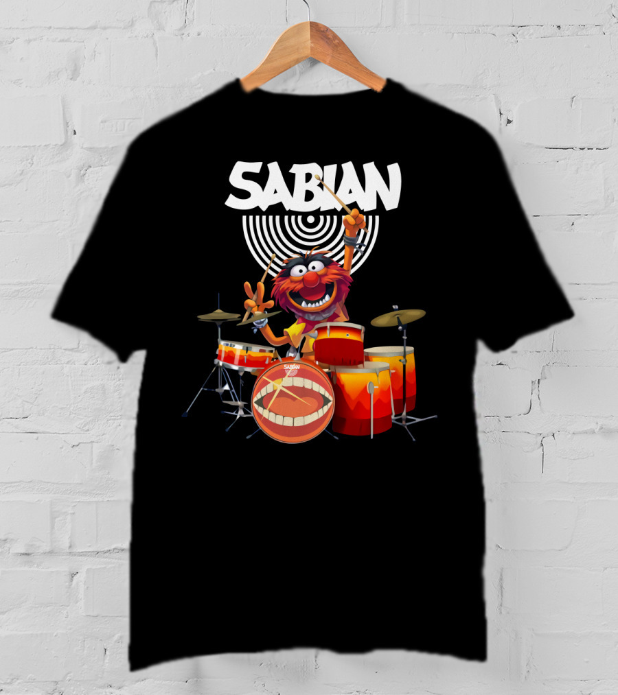 The Muppets Animal Sabian Drums T-Shirt