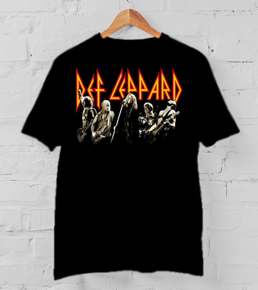 Def Leppard Band Members Performing T-Shirt