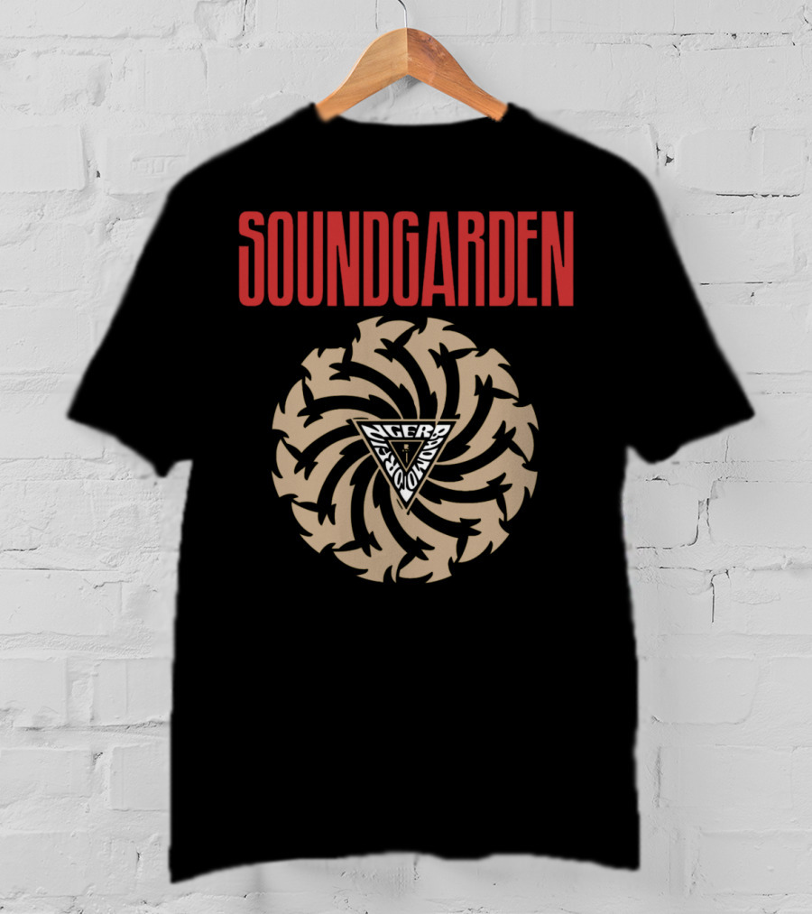 Soundgarden Badge Black Hole Sun Aesthetics T-Shirt