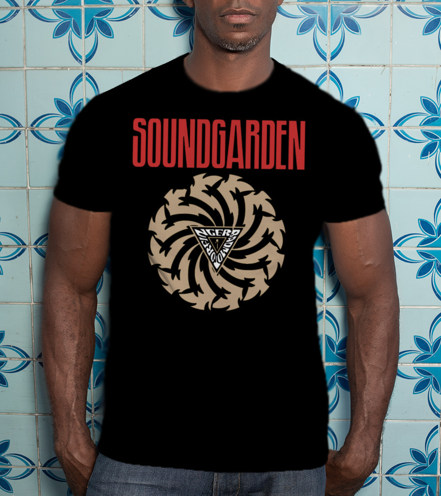Soundgarden Badge Black Hole Sun Aesthetics T-Shirt