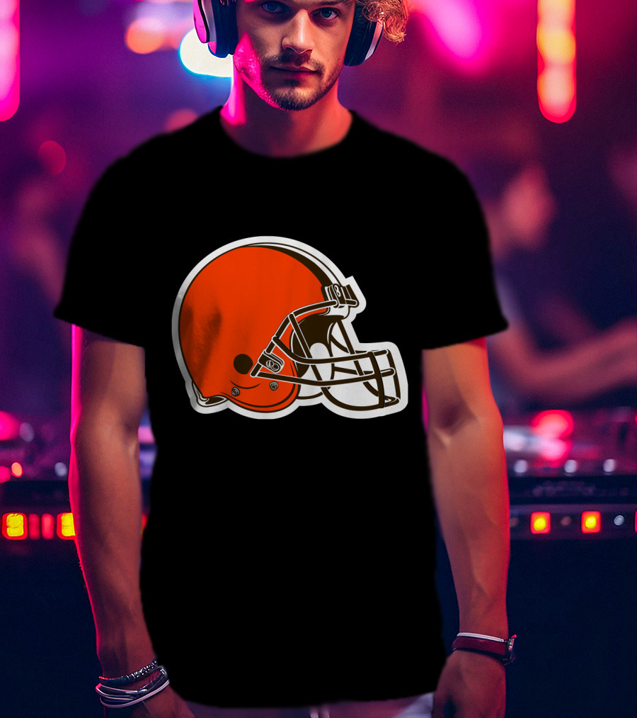 Cleveland Browns Helmet T-Shirt