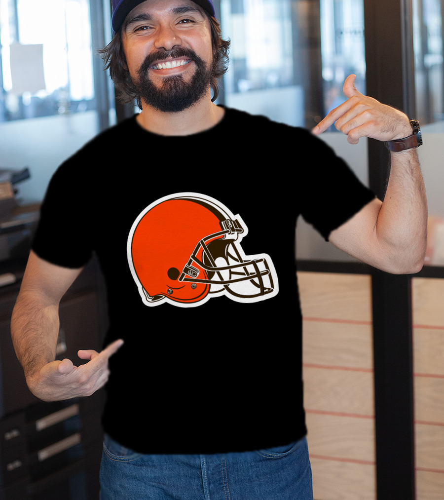 Cleveland Browns Helmet T-Shirt