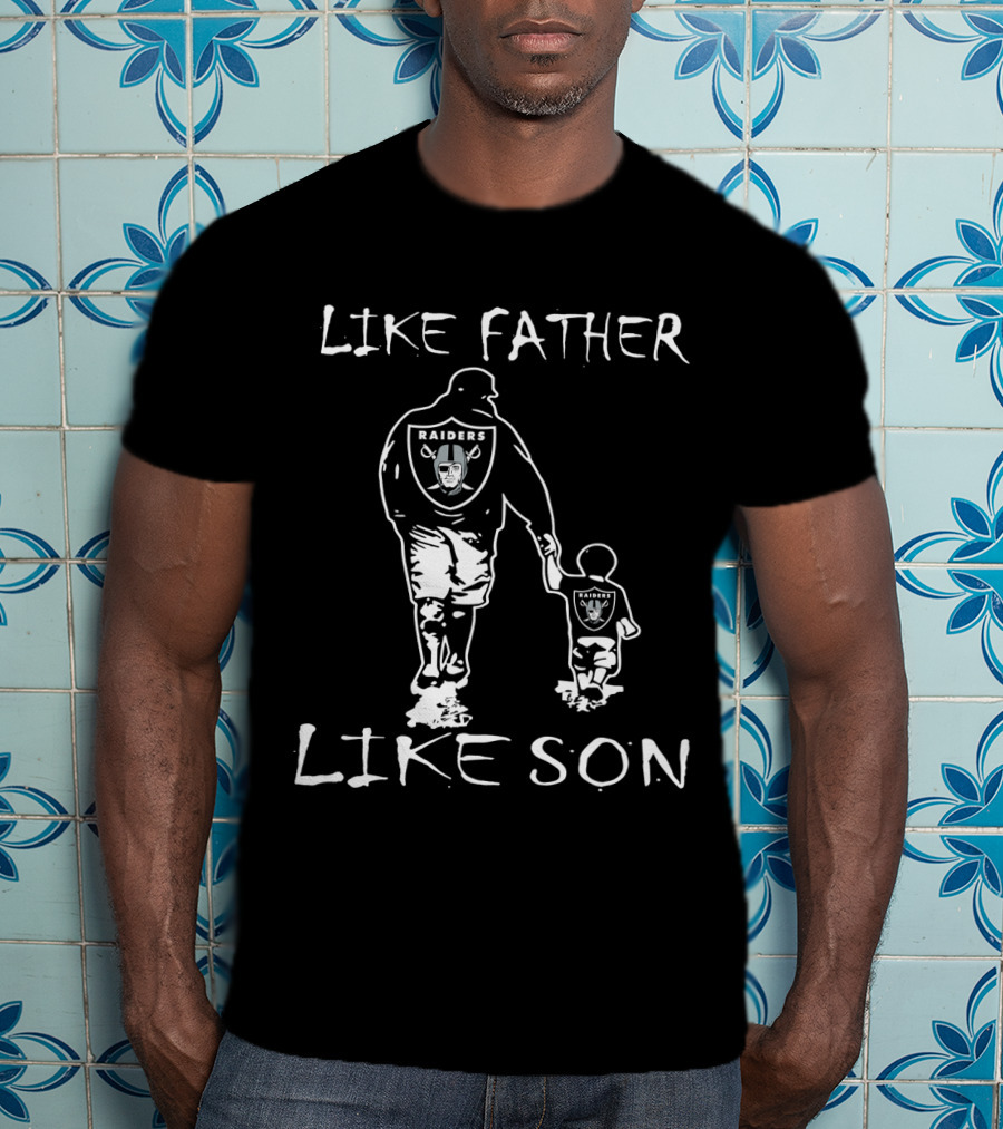 Like Father Like Son Raiders Fan Connection T-Shirt