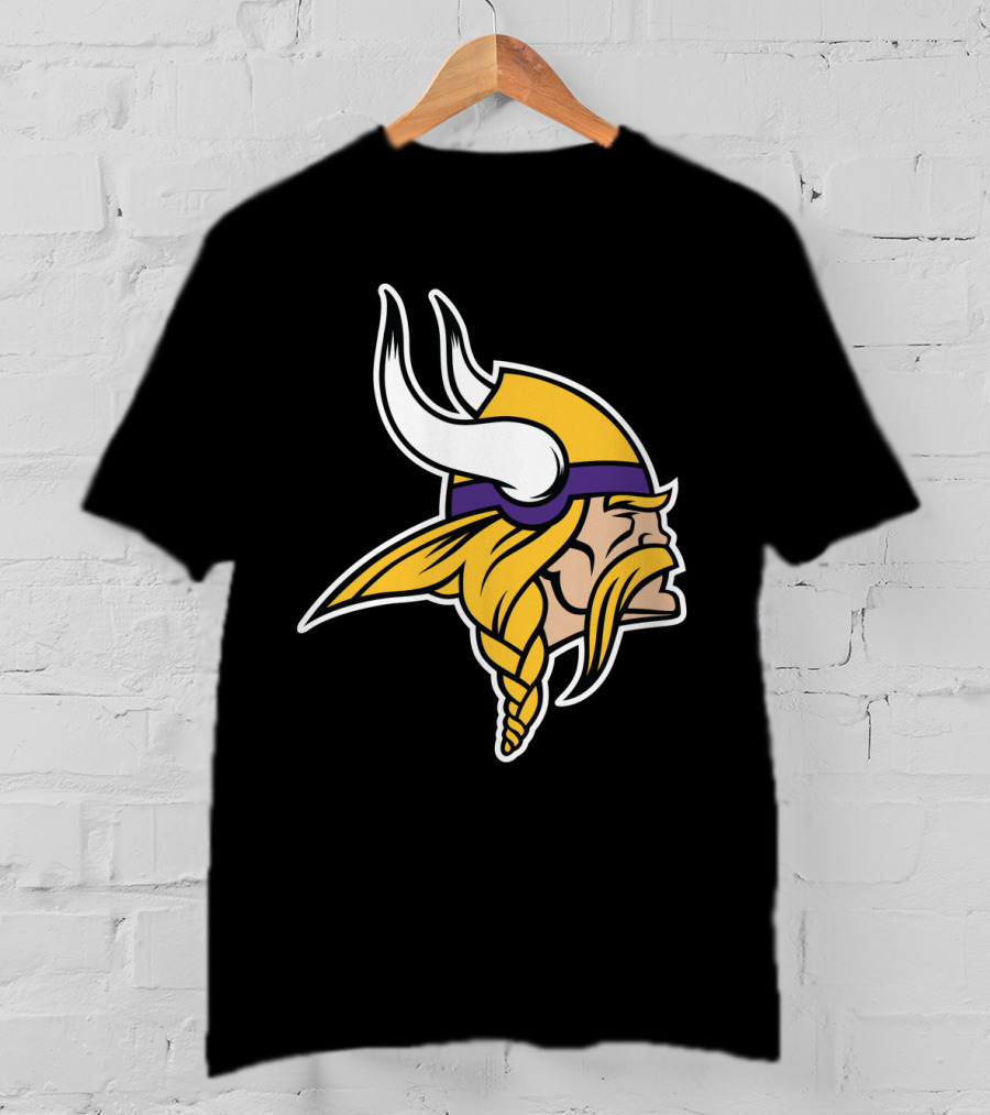Minnesota Vikings Viking Head T-Shirt