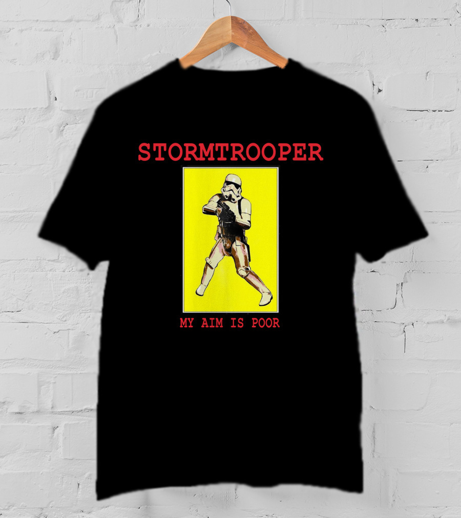 Stormtrooper My Aim Is Poor T-Shirt