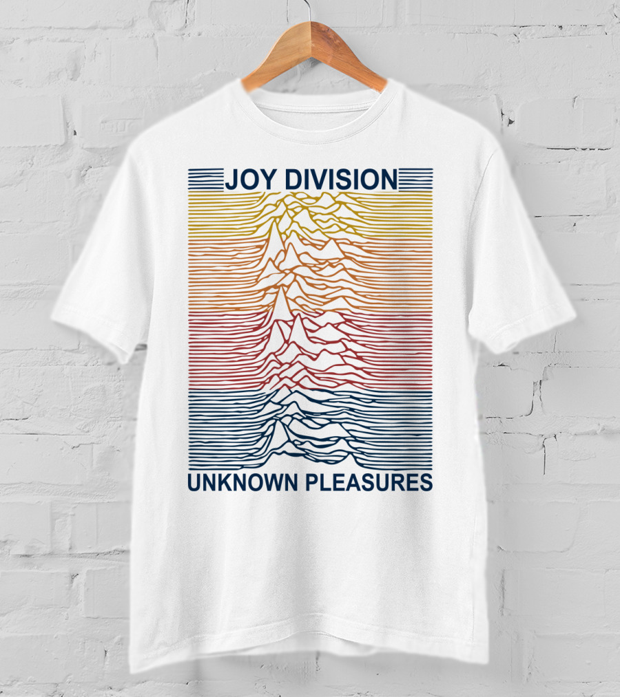 Joy Division Unknown Pleasures Waveform T-Shirt