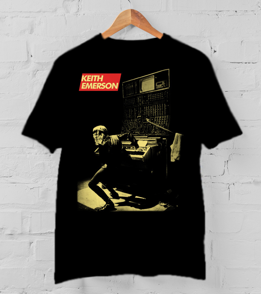 Keith Emerson Vintage Synthesizer Performance T-Shirt