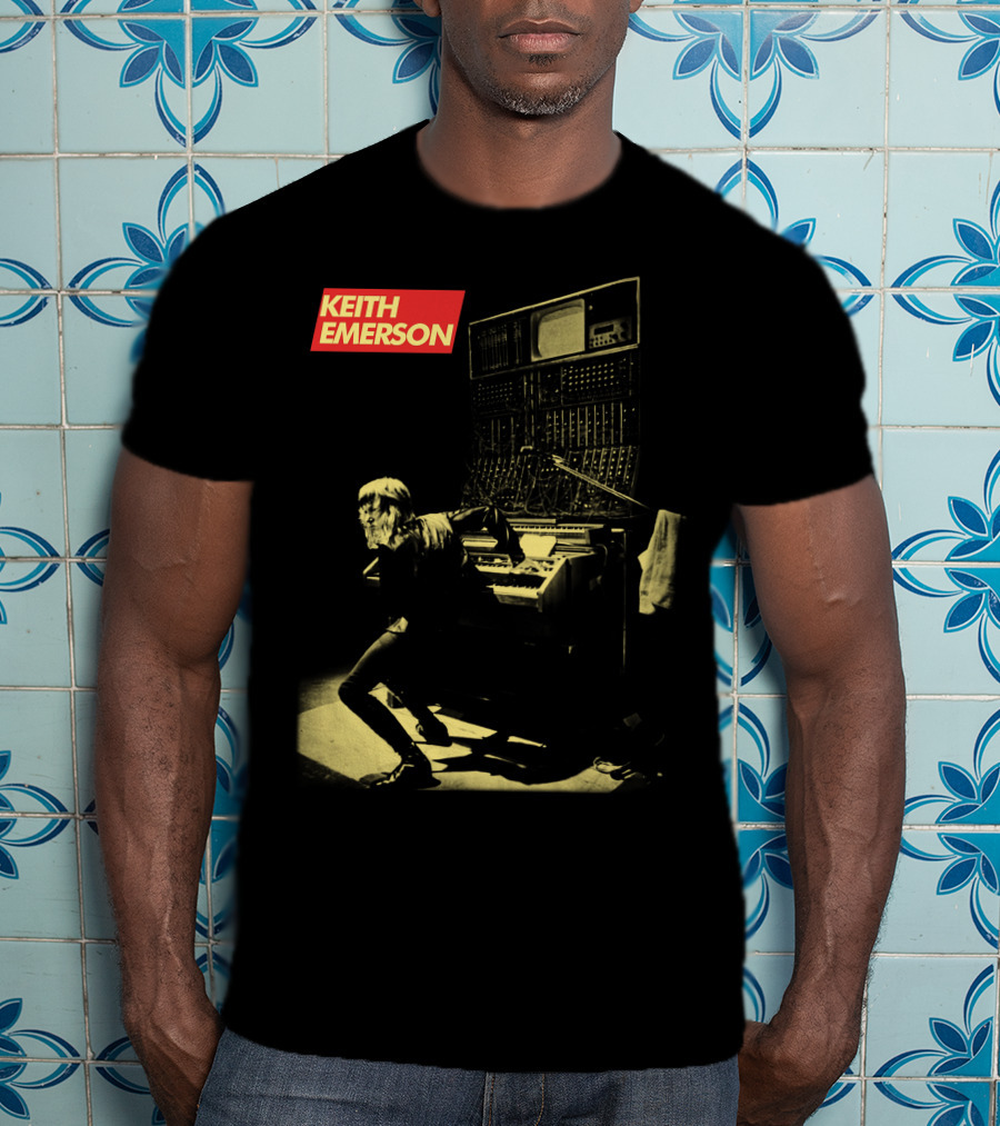 Keith Emerson Vintage Synthesizer Performance T-Shirt