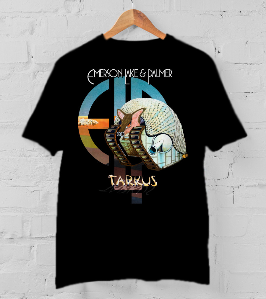 Emerson Lake And Palmer Tarkus Armadillo Tank T-Shirt