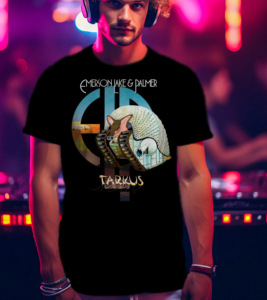 Emerson Lake And Palmer Tarkus Armadillo Tank T-Shirt