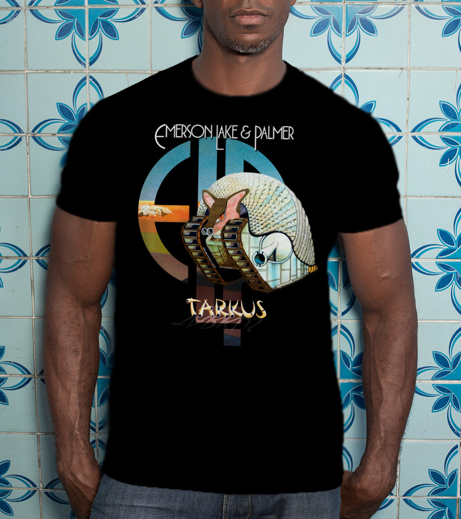 Emerson Lake And Palmer Tarkus Armadillo Tank T-Shirt