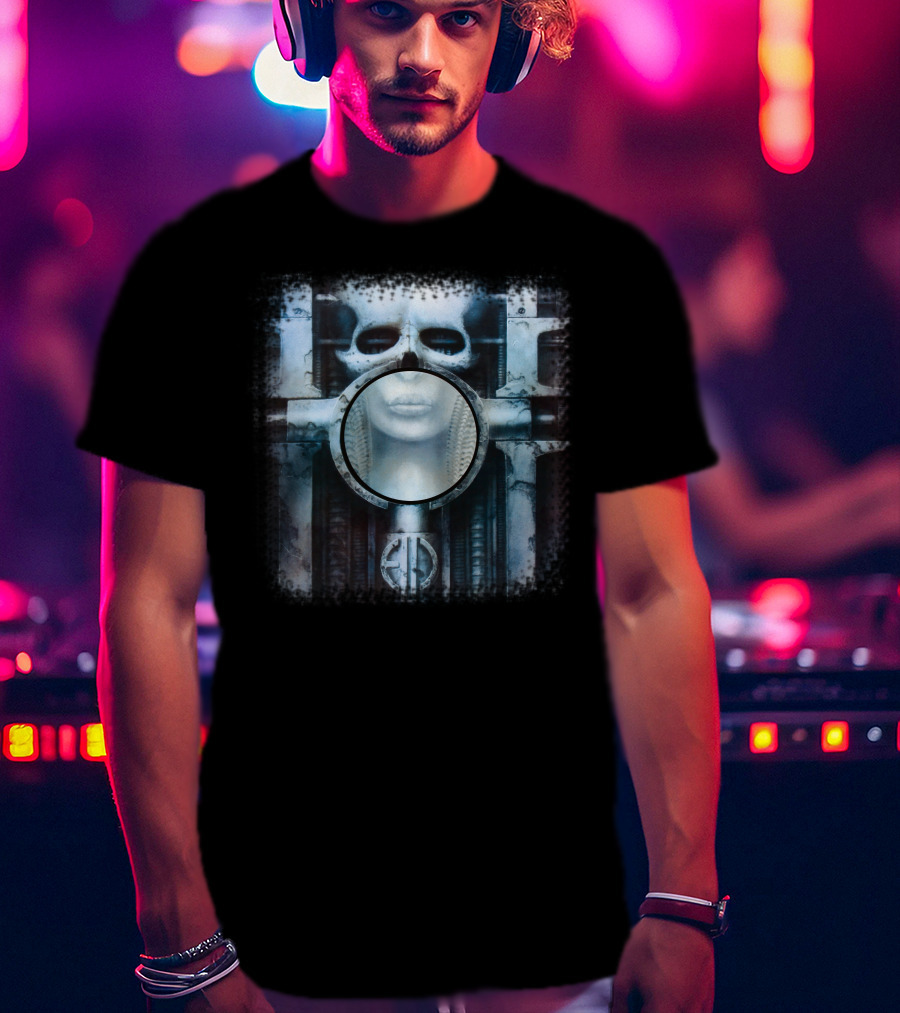 Brain Salad Surgery Emerson Lake And Palmer Album Cover T-Shirt